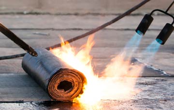 Burstock asphalt flat roofing repairs