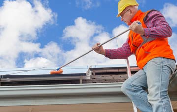 Burstock soft wash roof cleaning