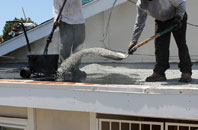 Burstock flat roofing repair